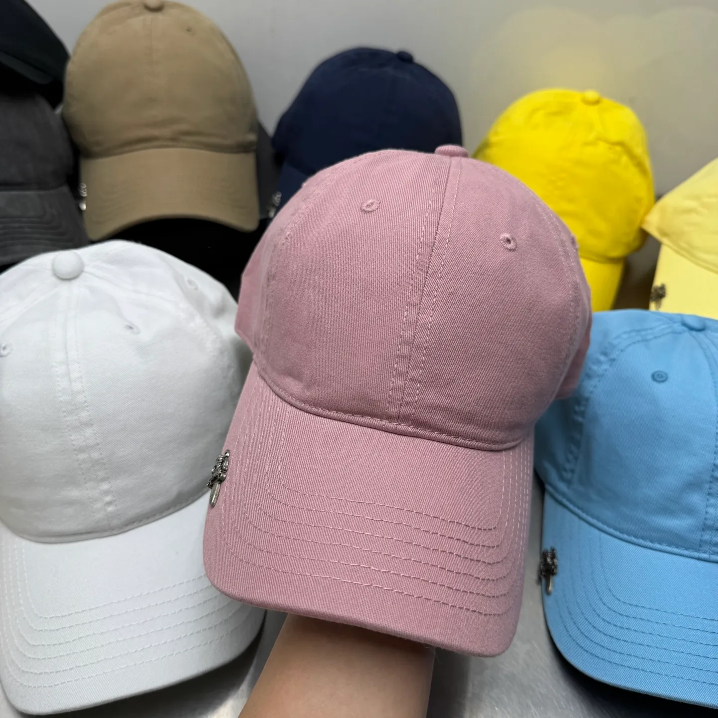 Crow Heart Soft Top Spring and Summer Baseball Cap